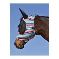 Comfort Fit Deluxe Horse Fly Mask with Ears and Forelock Opening Professional's Choice